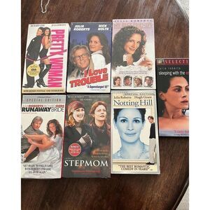 (12) Total Movies on VHS tapes